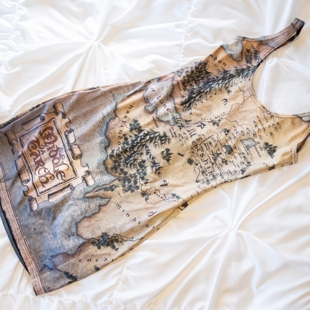 Limited Edition Black Milk Middle Earth Dress